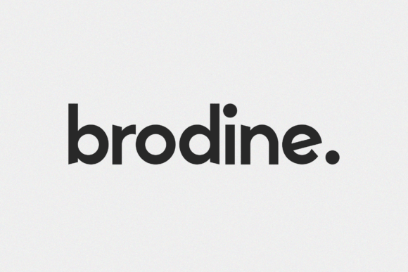 Brodine Font - Featured Image