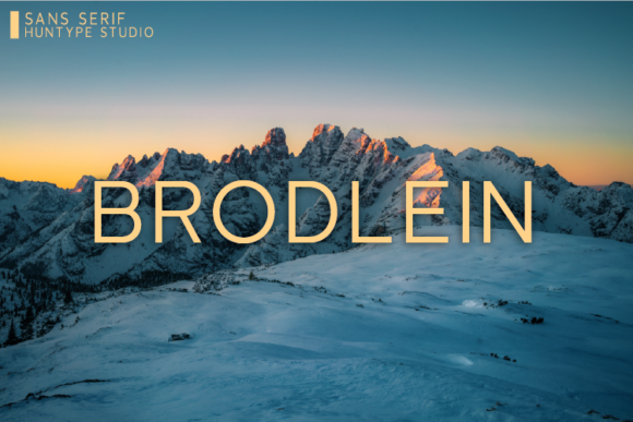 Brodlein Font - Featured Image
