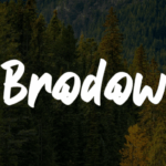 Brodow Font - Featured Image