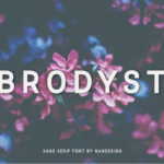 Brodyst Font - Featured Image
