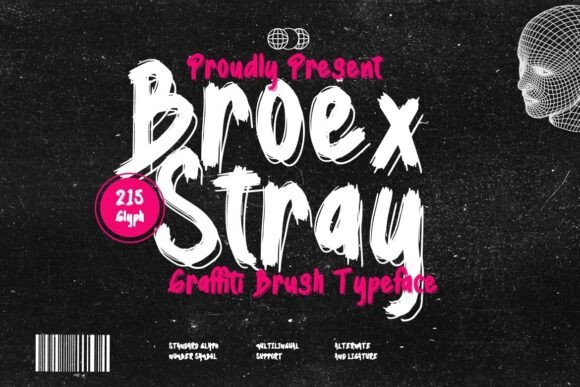 Broex Stray Font - Featured Image