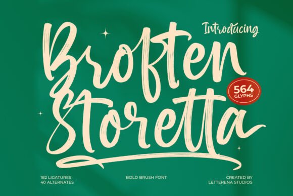 Broften Storetta Font - Featured Image