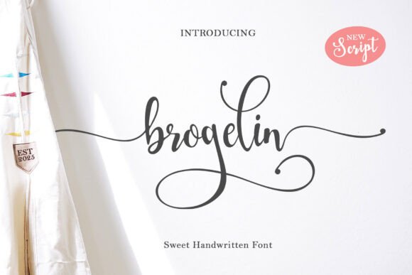Brogelin Font - Featured Image