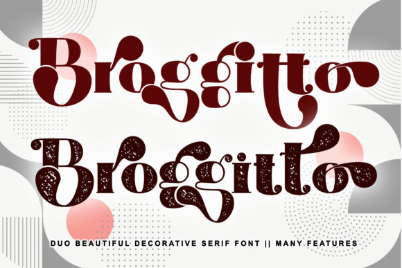 Broggitto Font - Featured Image