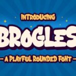 Brogles Font - Featured Image