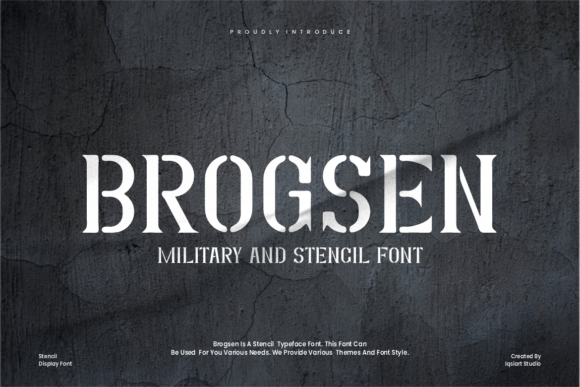 Brogsen Font - Featured Image