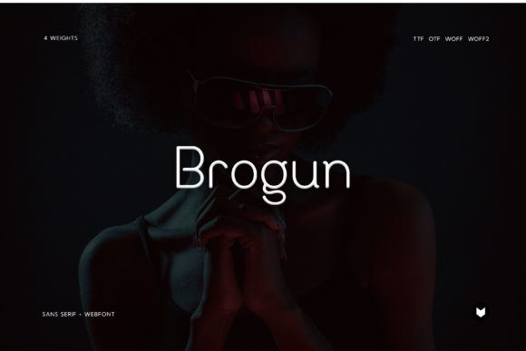 Brogun Font - Featured Image