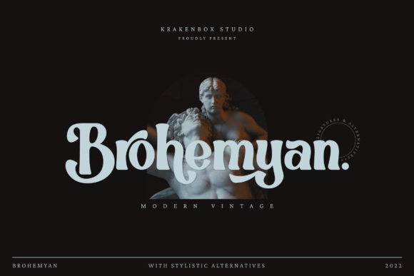 Brohemyan Font - Featured Image