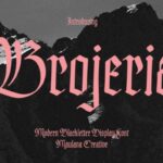 Brojeria Font - Featured Image