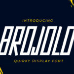 Brojolo Font - Featured Image