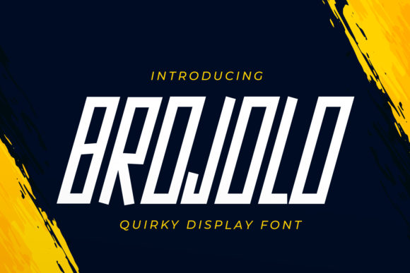 Brojolo Font - Featured Image
