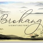 Brokang Font - Featured Image