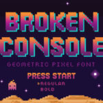 Broken Console Font - Featured Image