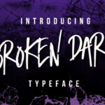 Broken Dark Font - Featured Image
