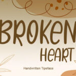 Broken Heart Font - Featured Image