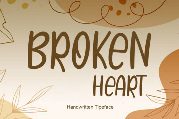 Broken Heart Font - Featured Image