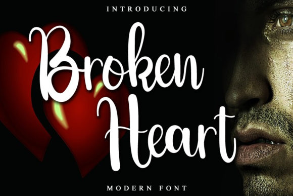Broken Heart Font - Featured Image