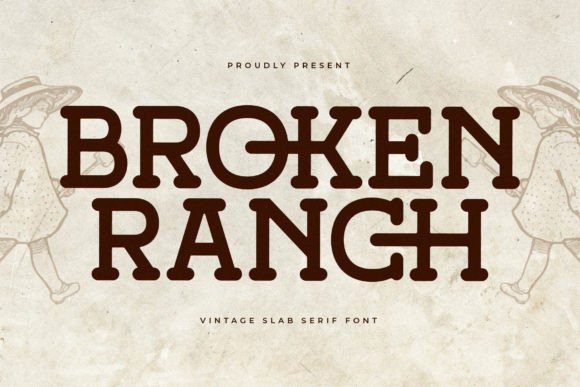 Broken Ranch Font - Featured Image