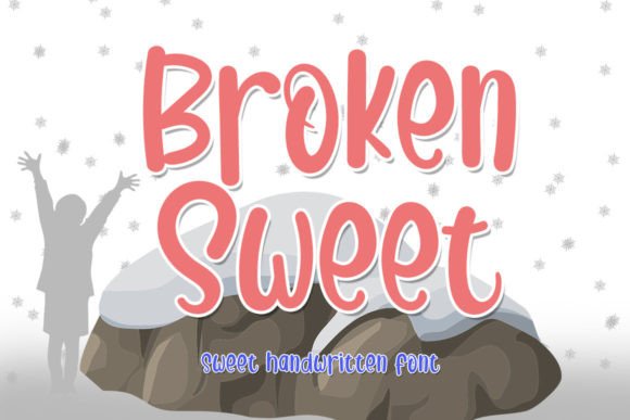 Broken Sweet Font - Featured Image