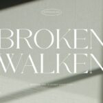 Broken Walken Font - Featured Image