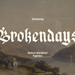 Brokendays Font - Featured Image