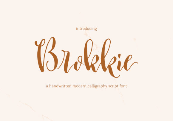Brokkie Font - Featured Image