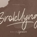 Brokllyng Font - Featured Image