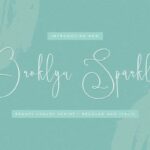 Broklyn Sparkly Font - Featured Image