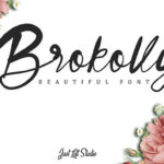 Brokolly Font - Featured Image