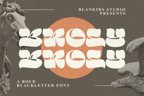 Broly Font - Featured Image