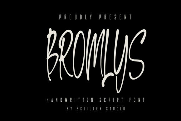 Bromlys Font - Featured Image