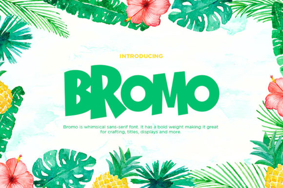 Bromo Font - Featured Image