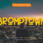 Bromptown Font - Featured Image