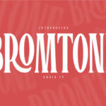 Bromtone Font - Featured Image