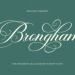 Brongham Font - Featured Image