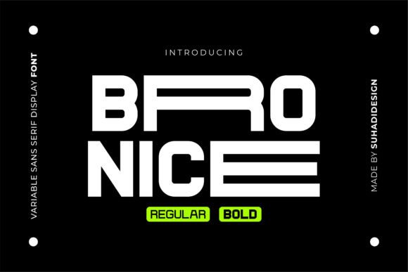 Bronice Font - Featured Image