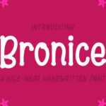 Bronice Font - Featured Image