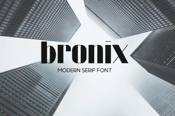 Bronix Font - Featured Image