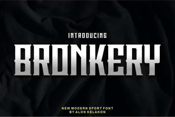 Bronkery Font - Featured Image