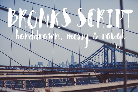 Bronks Script Font - Featured Image