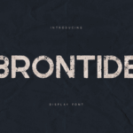 Brontide Font - Featured Image