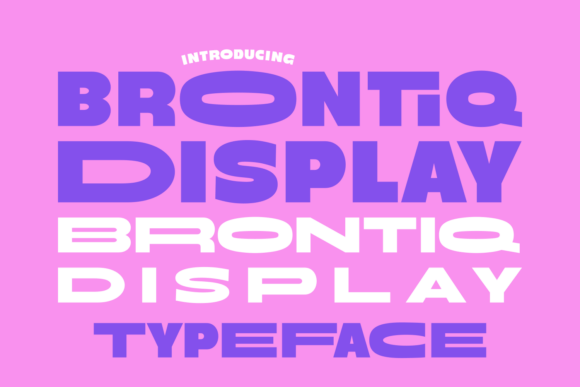Brontiq Font - Featured Image