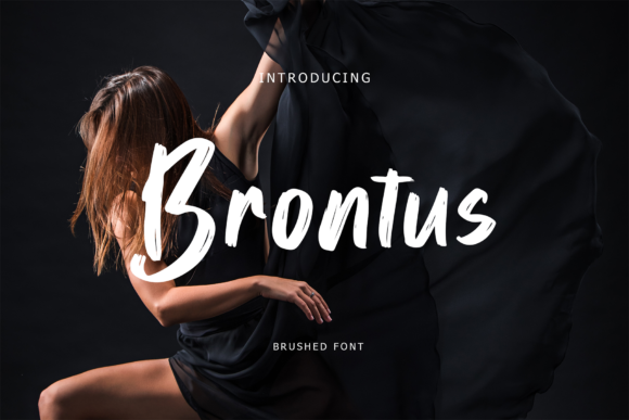 Brontus Font - Featured Image