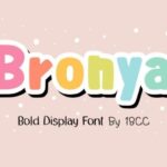 Bronya Font - Featured Image