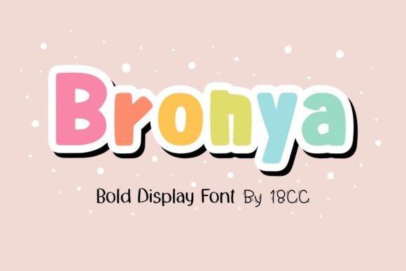 Bronya Font - Featured Image