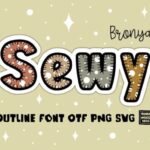 Bronya Sewy Font - Featured Image
