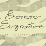 Bronze Signature Font - Featured Image