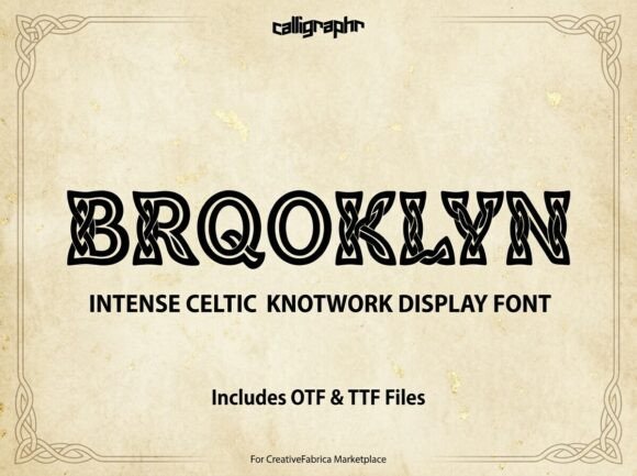 Brooklyn Font - Featured Image