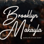 Brooklyn Makayla Font - Featured Image