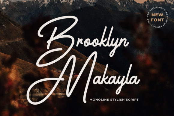 Brooklyn Makayla Font - Featured Image